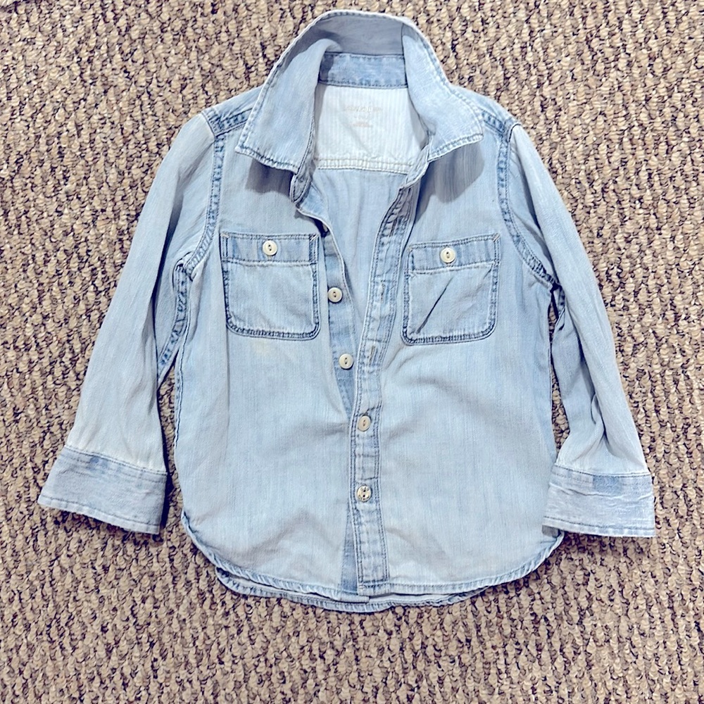 4T Kids - Jean button up